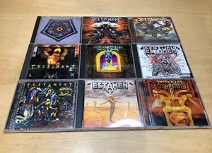 TESTAMENT 9 CD - Ritual - Legacy - Gathering - Low - Fillmore - Practice +++ - Picture 1 of 4