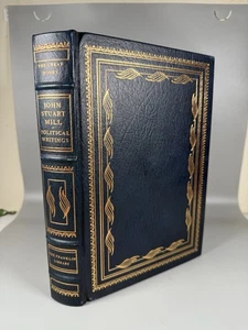 Franklin Library Gilded Leather John Stuart Mill Political Writings Great Books - Picture 1 of 13
