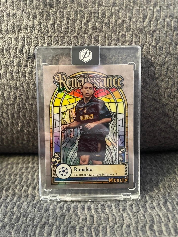 2022-23 Topps Chrome Merlin UCL Inter Milan Renaissance 'The Phenomenon' Ronaldo - Bild 1 von 4