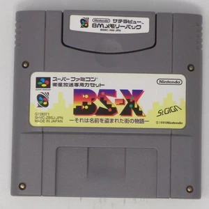 BS-X The Town Whose Name Was Stolen 8M Memory Pack Tested SatellaviewSFC - Picture 1 of 6