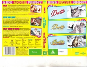 Balto-1995 & Balto Wolf Quest-2000 & Balto Wings of Change-2004-Movie KMN-3 DVD - Picture 1 of 1