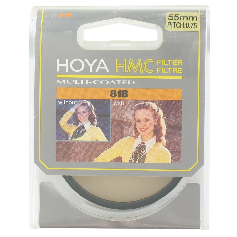HOYA 55MM HMC Multi-Coated 81B Filter - Image 1 of 1