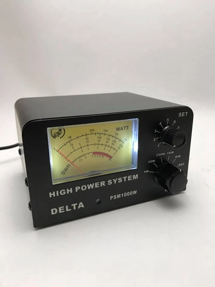 1000 WATT POWER & SWR METER CB HAM RADIO ANTENNA METER 26-30 MHz DELTA PSM1000W - Image 1 of 4