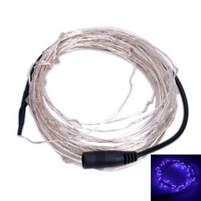 5 m  50 led DC 12V copper string fairy blue  light waterproof holiday lights 