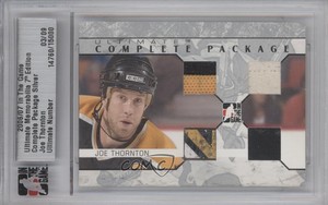 2006-07 ITG Ultimate Memorabilia 7th Edition Silver /9 Joe Thornton