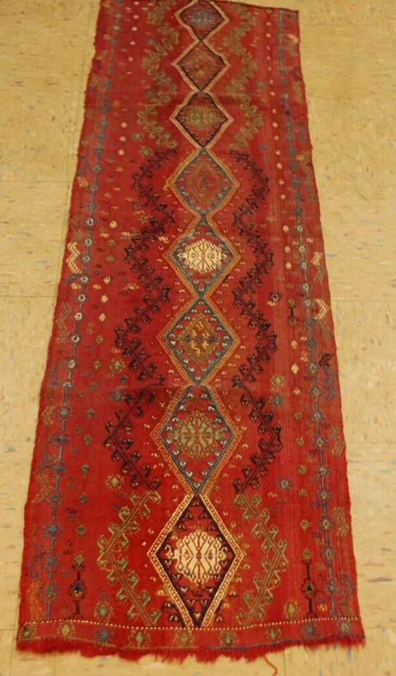 Cubierta de boda turcomana (Shadda), región del Transcaspio, aprox. 1800 o anterior 1.4x5.4 Foto 1 de 4