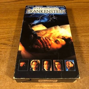 Mary Shelley's Frankenstein VHS VCR Video Tape Used Robert DeNiro - Picture 1 of 6