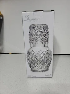 Godinger Shannon Night Water Carafe With Tumbler Glass The Carafe Holds 16 Oz Th - Picture 1 of 4