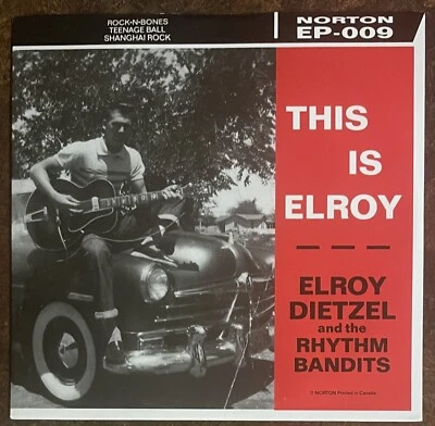 ELROY DIETZEL RHYTHM BANDITS This is 7" rockabilly Gene Vincent buddy holly NEW - Image 1 of 4