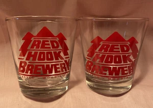 Bicchieri da whisky birra Red Hook Brewery Seattle Woodinville Washington Anchor Hock - Foto 1 di 9