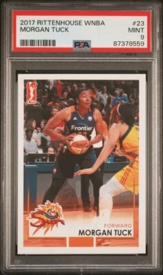 2017 Rittenhouse WNBA Morgan Tuck PSA 9 Connecticut Sun UCONN Huskies - Image 1 of 2