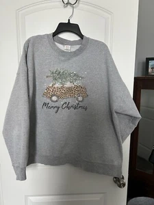 Women’s  Christmas  sweatshirt 2x - Picture 1 of 3