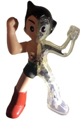 4-дюймовая механическая прозрачная фигурка Astro Boy от Imagi & Tazuka Pro 2009 McD's РЕДКАЯ - Изображение 1 из 4