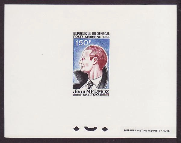 Senegal ScC51 Avation, Jean Mermoz, Deluxe Proof. - Image 1 of 1