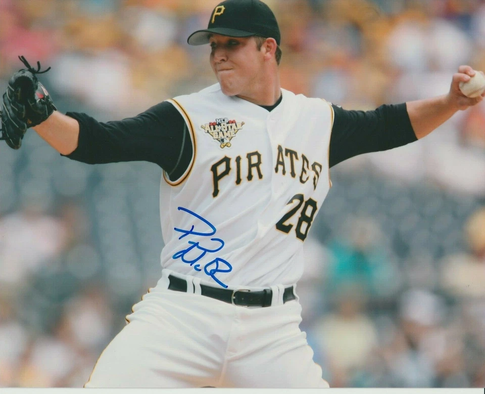 PAUL MAHOLM HAND SIGNED AUTOGRAPH 8X10 PHOTO COA AUTO PITTSBURGH PIRATES - Image 1 of 1