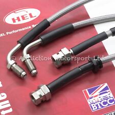 VW GOLF MK5 FRONT HEL PERFORMANCE BRAIDED BRAKE LINES TO PORSCHE BREMBO CALIPERS