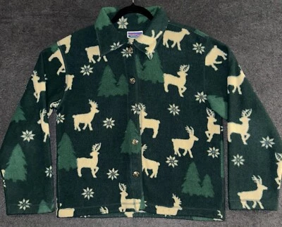 Women's Vintage Northcrest Green  Button Front Cardigan Sweater Size M - Image 1 of 4