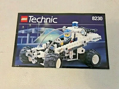 LEGO Technic: manual de instrucciones de instrucciones - Set 8230 Police Buggy - Imagen 1 de 2