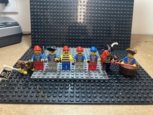 lego pirate minifigures vintage lot. Fantasy Legos. Captain Brickbeard. Toys. - Picture 1 of 8