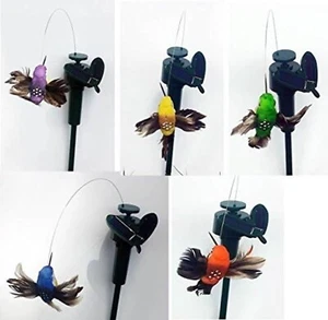 One Solar Hummingbird Dual (Solar/Battery) Power Fluttering Garden Outdoor Decor - Picture 1 of 9