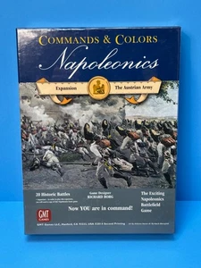 GMT Commands & Colors Napoleonics - Expansion Austrian Army Factory Sealed 2014 - Picture 1 of 4