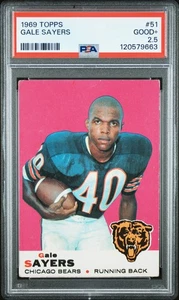 1969 Topps Gale Sayers Chicago Bears - Bild 1 von 2