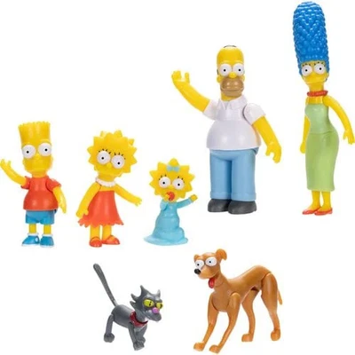 Figura de acción multipack de Los Simpson escala 2 1/2 pulgadas Foto 1 de 4