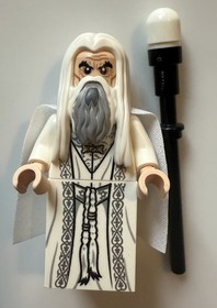 LEGO SARUMAN Minifigure from Lord of the Rings set 10237 Tower of Orthanc