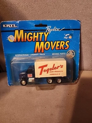ERTL poderoso motor réplica camión fundido a presión Tegelers productos lácteos 1990 Foto 1 de 2