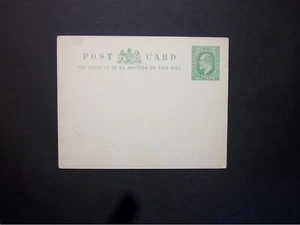 GB Postal Stationery 1904 KEVII 1/2d yellow-green Postcard size d H&B CP48 - Picture 1 of 2