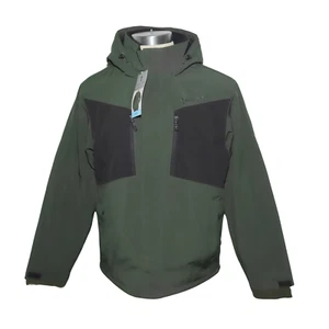 Free Country Men's Thermo Softshell Tricot Backing Olive Snow Jacket Size Large - Picture 1 of 7