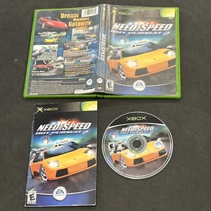 Need for Speed: Hot Pursuit 2 - Original Xbox Complete CIB w/ Manual - Picture 1 of 6