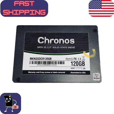 Chronos 120GB 2.5" Sata III 6Gb/s Solid State Drive MKNSSDCR120GB - Image 1 of 3