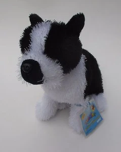 WBOT Boston Terrier pup dog WEBKINZ PLUSH new with code ganz stuffed animal  - Picture 1 of 8