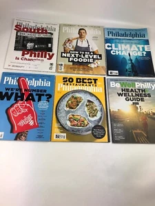 New Unread-Philadelphia Magazine -Lot Of 6 - Picture 1 of 7
