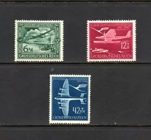 S2335 Alemania 1944 Servicio de correo aéreo 3v. MNH - Imagen 1 de 1