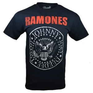 Ramones HEY HO LETS GO Mens T Shirt S M L XL Band Rock and Roll Tee Black NEW - Picture 1 of 4