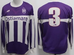 MAGLIA JERSEY SHIRT MAILLOT CALCIO FOOTBALL LAZIO OSTIA ROMA WORN ? ITALIA - Picture 1 of 8