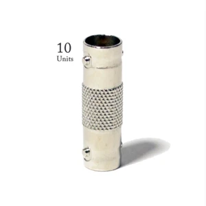 10 pack BNC Female to BNC Female Coupler Cable Converter Adapter CCTV Camera - Picture 1 of 1