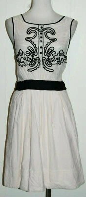 Vestido sem mangas Leifnotes 100% algodão creme marfim baleia fina veludo 8 - Imagem 1 de 3