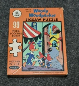 VINTAGE 1967 WOODY WOODPECKER WALTER LANTZ JIGSAW PUZZLE 99 INTERLOCKING PIECES - Picture 1 of 9