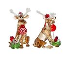 New in Gift Box SWAROVSKI 5655433 Holiday Crystal Dulcis Reindeer Figurine Deco