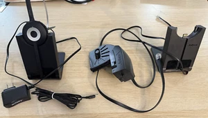 Jabra 2x WHB003BS Wireless Headset Base with 1x Headset , Power Adapter, gn 1000 - Picture 1 of 5