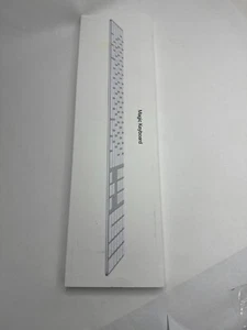 Apple Magic Keyboard with Numeric Keypad Silver MQ052LL/A Wireless A1843 white - Picture 1 of 7