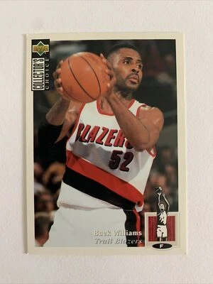 Tarjeta francesa internacional Collector's Choice 1994-95 #52 Buck Williams Foto 1 de 3