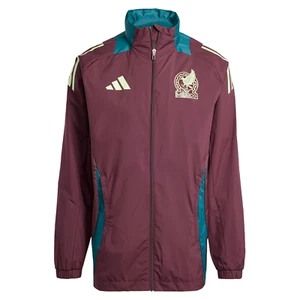 Adidas Mexico Allwetterjacke 24/25 (burgund/dunkelgrün) - Bild 1 von 1