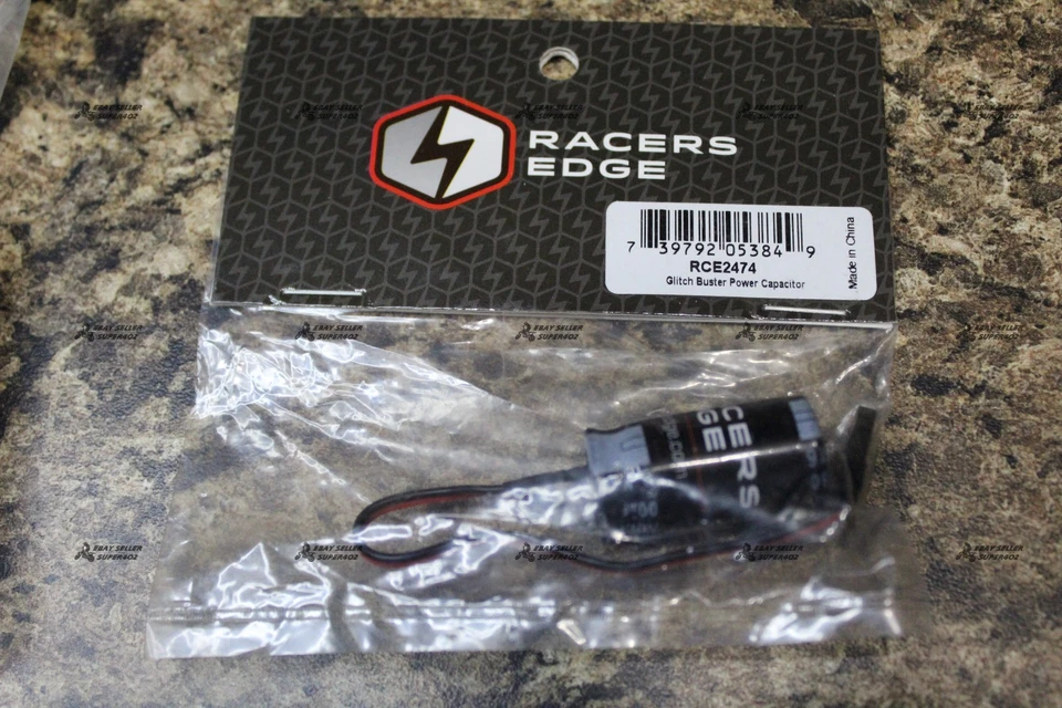 Racers Edge RCE2474 Glitch Buster Power Capacitor New in Package - image 1 of 3