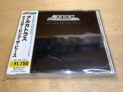 Alcatrazz – Disturbing The Peace (Japan Press CD w/OBI) TOCP-3026 Steve Vai Foto 1 de 4