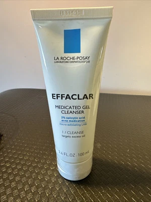NUEVO Gel Limpiador Medicado para Acné La Roche-Posay Effaclar 3.4 FL.OZ-100ml Exp 3/26 Foto 1 de 4