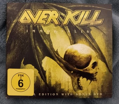 CD Overkill – Immortalis (2007) Digipak + DVD Live At Wacken 2007 - Bild 1 von 4